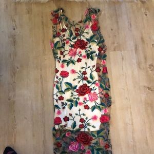 Embroidered dress